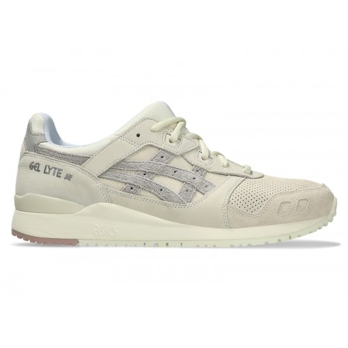 Кроссы ASICS Gel-Lyte III OG Cream Oyster Grey - мужская сетка размеров
