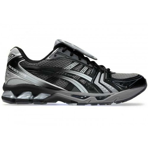 Кроссы ASICS Gel-Kayano 14 The Museum Visitor Black Grey - мужская сетка размеров