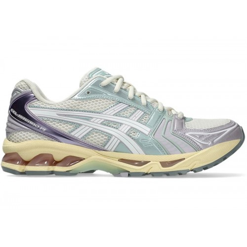 Кроссы ASICS Gel-Kayano 14 Cream Dusk Violet - мужская сетка размеров