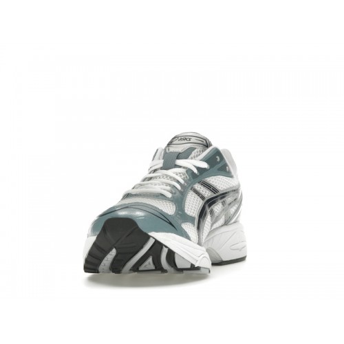 Кроссы ASICS Gel-Kayano 14 White Fjord Grey - мужская сетка размеров