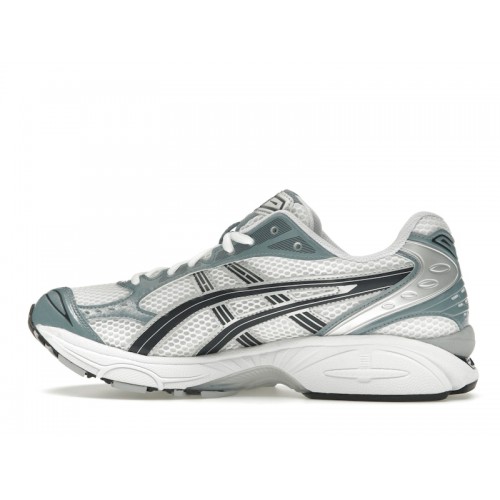 Кроссы ASICS Gel-Kayano 14 White Fjord Grey - мужская сетка размеров