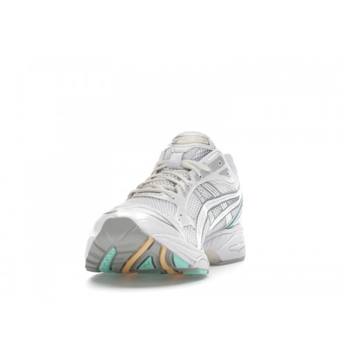 ASICS Gel-Kayano 14 White Mint Gold - мужская сетка размеров