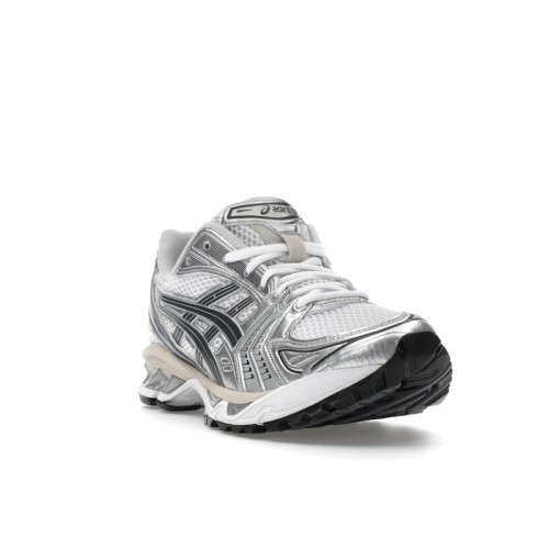 Кроссы ASICS Gel-Kayano 14 White Graphite Grey - мужская сетка размеров