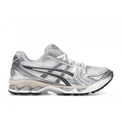 Кроссы ASICS Gel-Kayano 14 White Graphite Grey - мужская сетка размеров