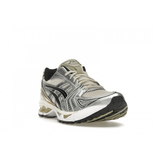Кроссы ASICS Gel-Kayano 14 Birch Pure Silver - мужская сетка размеров