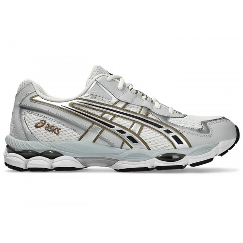 Кроссы ASICS Gel-NYC 2055 Cream Pure Silver - мужская сетка размеров