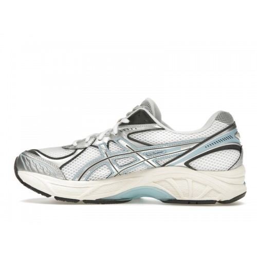 Кроссы ASICS GT-2160 White Pure Silver - мужская сетка размеров