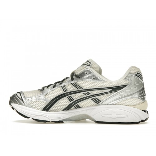 Кроссы ASICS Gel-Kayano 14 Kith Cream Scarab (2024) - мужская сетка размеров