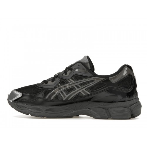 Кроссы ASICS Gel-NYC Kicki Yang Zhang Black Pure Silver - мужская сетка размеров