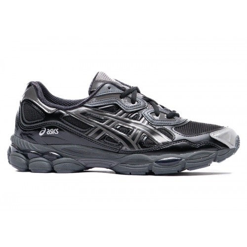 Кроссы ASICS Gel-NYC Kicki Yang Zhang Black Pure Silver - мужская сетка размеров