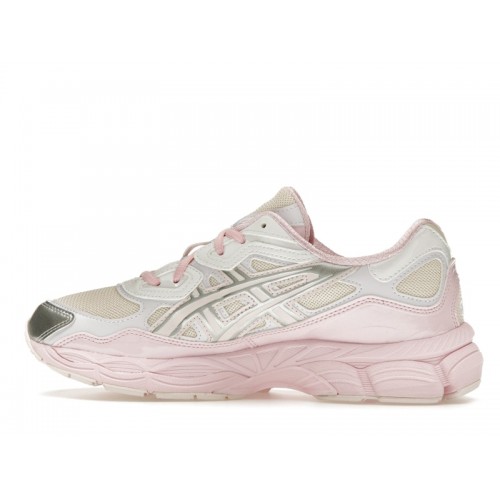 Кроссы ASICS Gel-NYC Kicki Yang Zhang Pink Cream Pure Silver - мужская сетка размеров