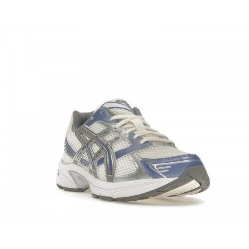 Кроссы ASICS Gel-1130 Cream Blueberry - мужская сетка размеров