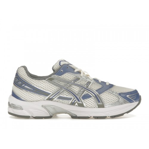 Кроссы ASICS Gel-1130 Cream Blueberry - мужская сетка размеров