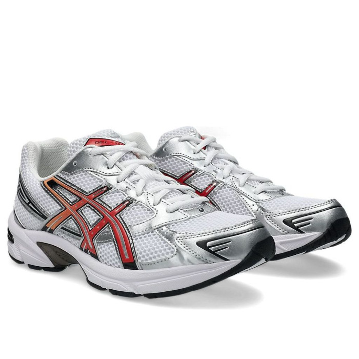 ASICS Gel 1130 White Red Snapper - мужская сетка размеров ASICS Gel 1130 White Red Snapper - мужская сетка размеров