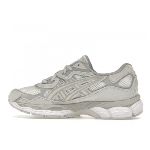 Кроссы ASICS Gel-NYC Cream Cloud Grey - мужская сетка размеров