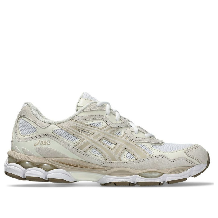 ASICS Gel NYC White Feather Grey - мужская сетка размеров ASICS Gel NYC White Feather Grey - мужская сетка размеров