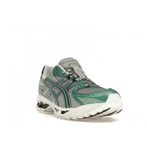 Кроссы ASICS Gel-Nimbus 10.1 Silver Green Metallic - мужская сетка размеров