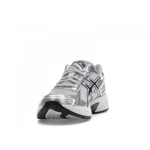 Кроссы ASICS Gel-1130 Glacier Grey Black - мужская сетка размеров
