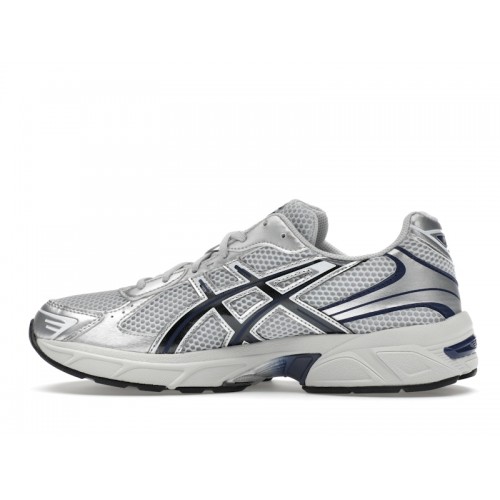 Кроссы ASICS Gel-1130 Glacier Grey Black - мужская сетка размеров