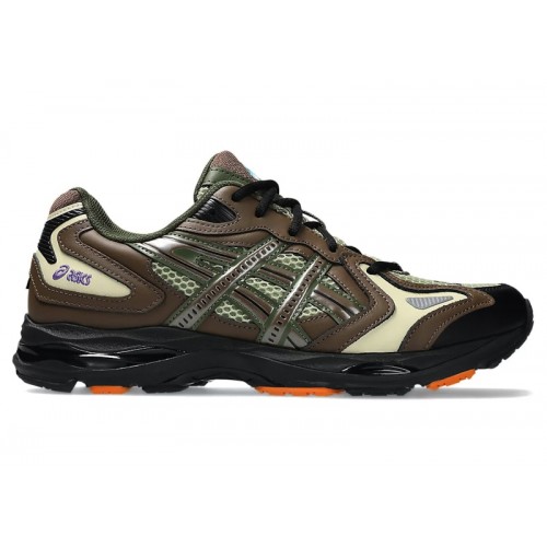 Кроссы ASICS Gel-K1011 Gallery Dept. Mental Energy Khaki - мужская сетка размеров