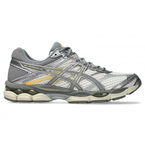 Кроссы ASICS Gel-Cumulus 16 Cream Clay Grey - мужская сетка размеров