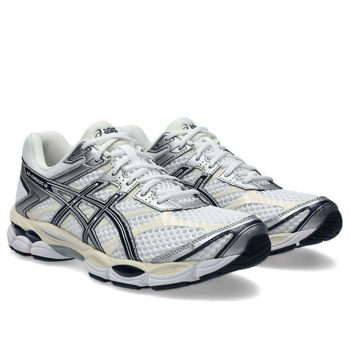 ASICS Gel Cumulus 16 White Midnight - мужская сетка размеров ASICS Gel Cumulus 16 White Midnight - мужская сетка размеров