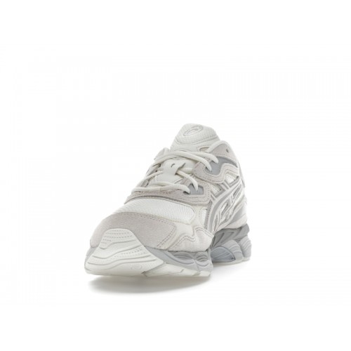 Кроссы ASICS Gel-NYC Cream Grey - мужская сетка размеров