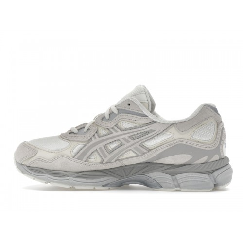 Кроссы ASICS Gel-NYC Cream Grey - мужская сетка размеров