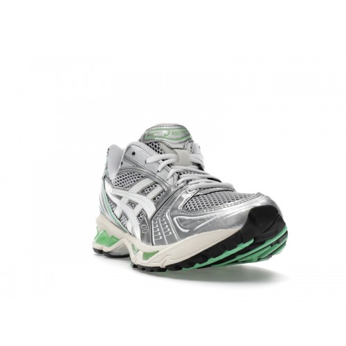 ASICS Gel-Kayano 14 Silver Lime - мужская сетка размеров