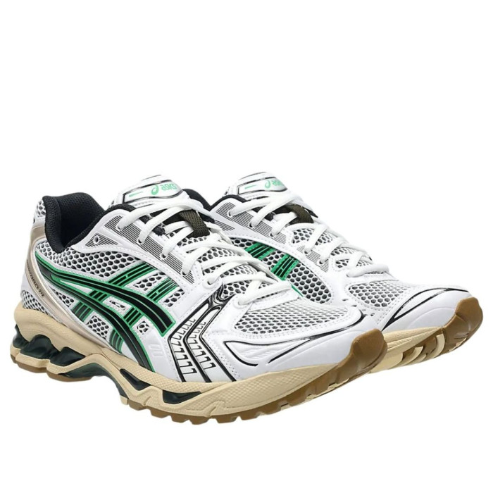 ASICS Gel Kayano 14 White Hinoki Beige - мужская сетка размеров ASICS Gel Kayano 14 White Hinoki Beige - мужская сетка размеров