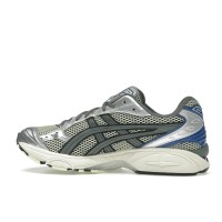ASICS Gel-Kayano 14 Soft Yellow Asics Blue