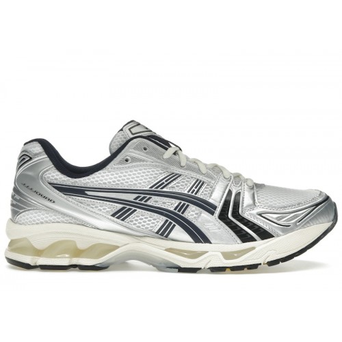 ASICS Gel-Kayano 14 JJJJound White Navy - мужская сетка размеров