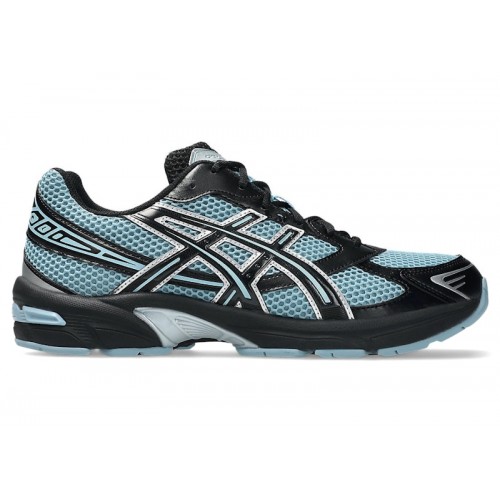 Кроссы ASICS Gel-1130 Black Ice Blue - мужская сетка размеров