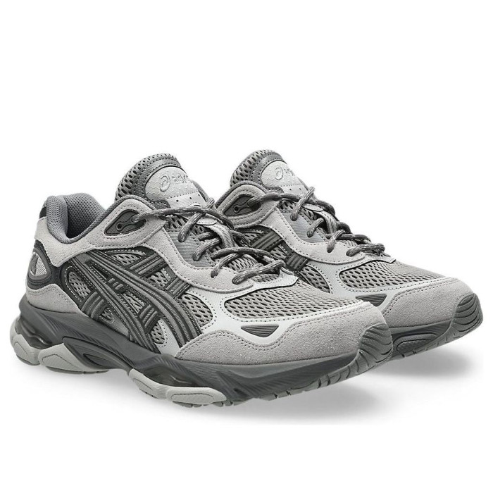 ASICS Gel NYC 2.0 Clay Grey Cement Grey - мужская сетка размеров ASICS Gel NYC 2.0 Clay Grey Cement Grey - мужская сетка размеров