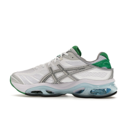 Hidden NY x ASICS Gel Kinetic 2.0 White Green Blue - мужская сетка размеров