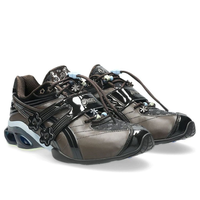 ASICS Wmns Cecilie Bahnsen x Gel-Kinetic FR Black Coffee Black - мужская сетка размеров ASICS Wmns Cecilie Bahnsen x Gel-Kinetic FR Black Coffee Black - мужская сетка размеров
