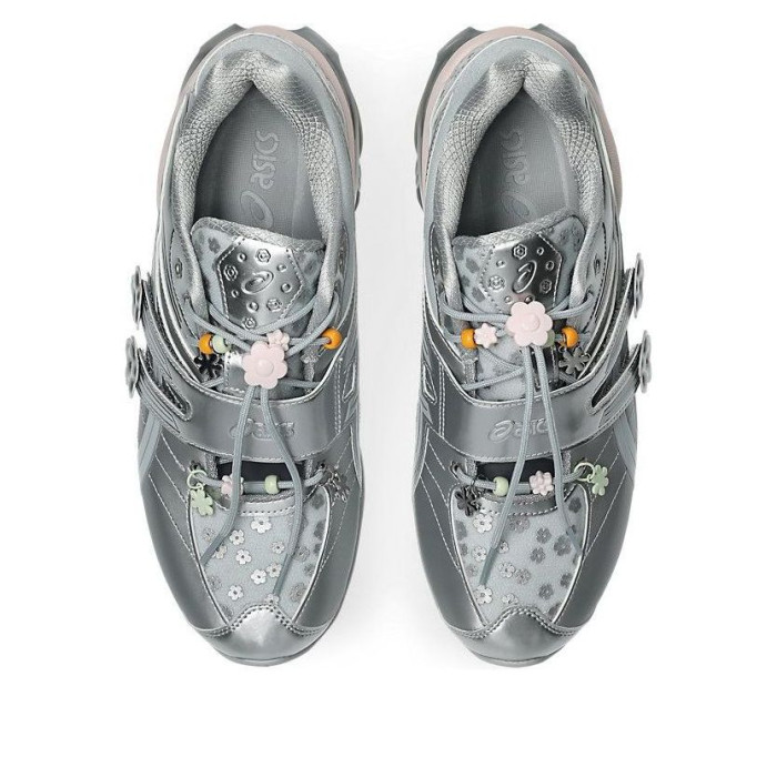 ASICS Wmns Cecilie Bahnsen x Gel-Kinetic FR Piedmont Gre Pure Silver - мужская сетка размеров ASICS Wmns Cecilie Bahnsen x Gel-Kinetic FR Piedmont Gre Pure Silver - мужская сетка размеров