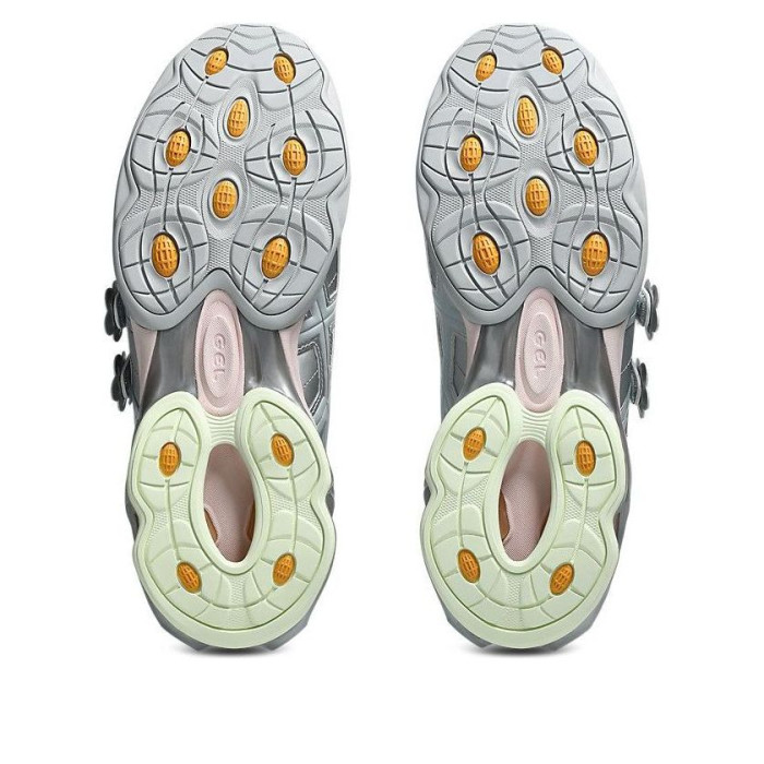 ASICS Wmns Cecilie Bahnsen x Gel-Kinetic FR Piedmont Gre Pure Silver - мужская сетка размеров ASICS Wmns Cecilie Bahnsen x Gel-Kinetic FR Piedmont Gre Pure Silver - мужская сетка размеров