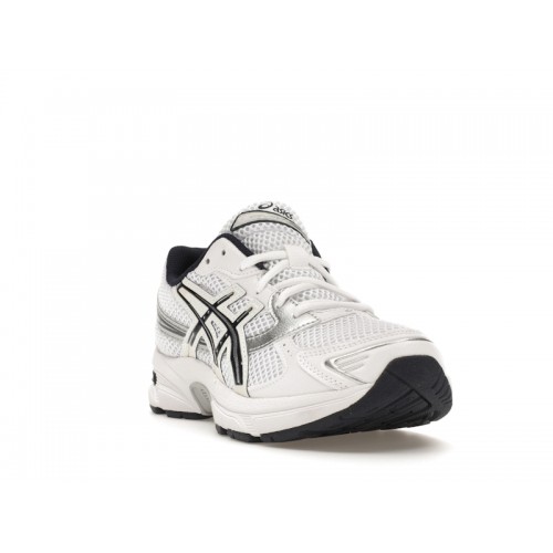 Кроссы ASICS Gel-1130 White Midnight (GS) - подростковая сетка размеров