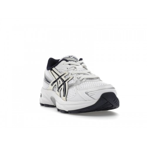Кроссы ASICS Gel-1130 White Midnight (PS) - детская сетка размеров