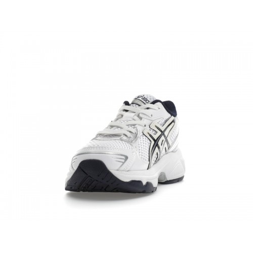 Кроссы ASICS Gel-1130 White Midnight (PS) - детская сетка размеров