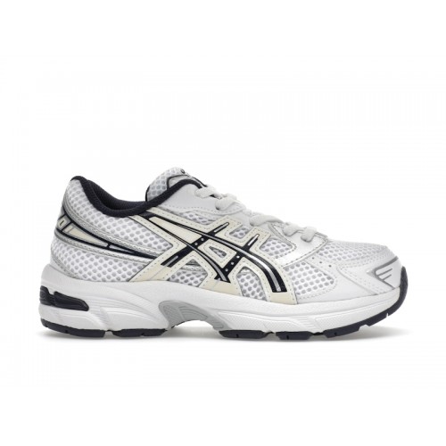 Кроссы ASICS Gel-1130 White Midnight (PS) - детская сетка размеров