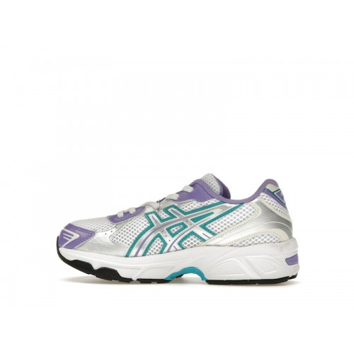 Кроссы ASICS Gel-1130 White Space Lavender (PS) - детская сетка размеров