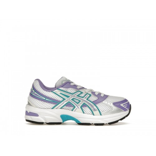 Кроссы ASICS Gel-1130 White Space Lavender (PS) - детская сетка размеров
