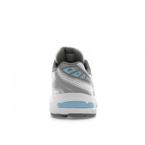 Кроссы ASICS Gel-1130 White Arctic Sky (GS) - подростковая сетка размеров