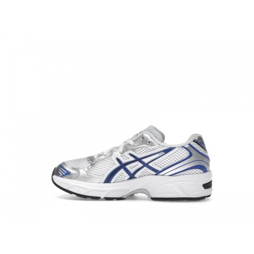 ASICS Gel-1130 White Blue (GS) - подростковая сетка размеров