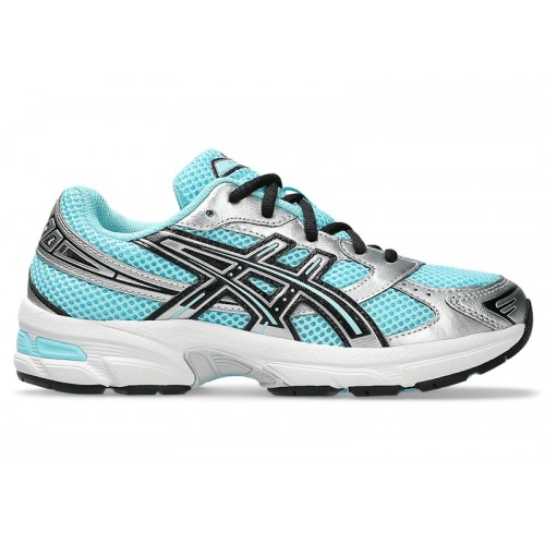 Кроссы ASICS Gel-1130 Larimar Blue Pure Silver (GS) - подростковая сетка размеров