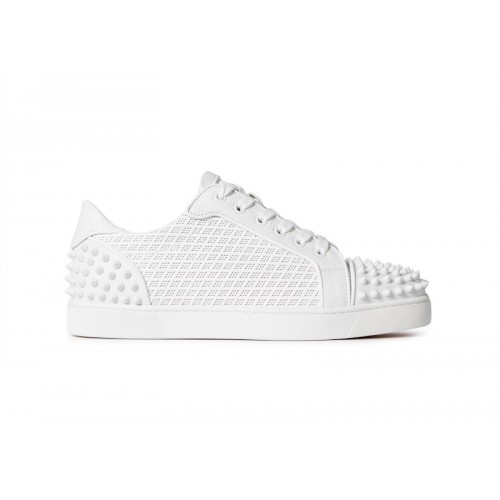 Christian Louboutin Seavaste 2 Orlato Flat White - мужская сетка размеров