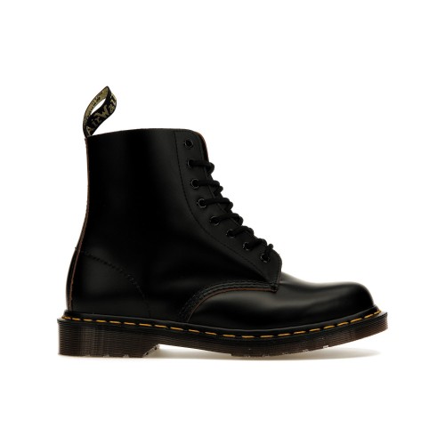 Dr. Martens 1460 Vintage Made In England Lace Up Boot Black Quilon - мужская сетка размеров