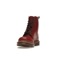 Dr. Martens 1460 Vintage Made In England Lace Up Boot Oxblood Quilon